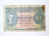 Rara! Malaya 10 Cents 1941 la cel mai mic pret