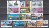 Mexic 1995 - Turismul mexican, Serie COMPLETĂ, F. RARA, Cota 27.50 EURO, MNH