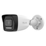 Camera IP Hikvision HiLook, 4K 8MP, Smart Dual Light, IR 30m, Lumina Alba 30m, Lentila 2.8mm, Microfon, PoE - IP67 - IPC-B180HA-LU SafetyGuard Surveil