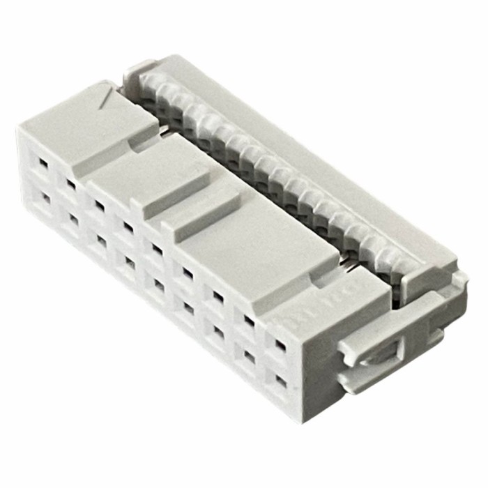 Conector IDC, 18 pini, pas pini 2.54mm, AMPHENOL, 71600-118LF, T215725