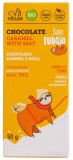 Ciocolata cu caramel sarat, bio, 50g, Super Fudgio