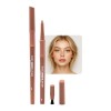 Creion-gel de buze, Global Fashion, velvet smooth lipliner, 01