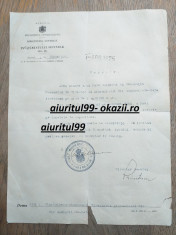 Document ROSIORII DE VEDE (TELEORMAN) Semnat de Constantin Kiritescu, 1926 foto