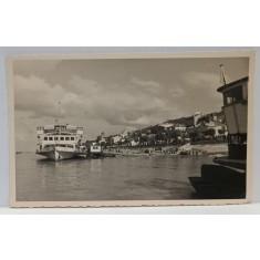VAPOR PE DUNARE , FOTOGRAFIE , CARTE POSTALA ILUSTRATA , INTERBELICA
