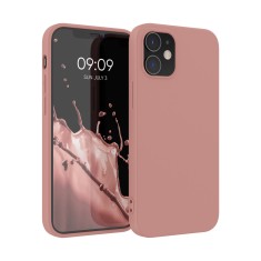 Husa pentru Apple iPhone 12 / iPhone 12 Pro, Silicon, Roz, 53938.193