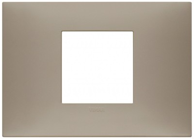 Rama Ornament 2M pt doza de 3M Vimar Neve gri mat 09672.12 foto