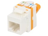 Soclu RJ45 Keystone 8p8c IDC 90&deg;