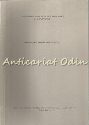 Metoda Modelelor Psihotehnice - I. Strachinaru, Nina Nicolae, Ionela Mihut