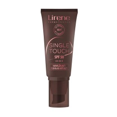 Fond de ten hidratant cu SPF50 04 Sand Single Touch, 30ml, Lirene