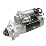 Electromotor RABA 24V cu reductor, 11 dinti, Breckner Germany