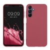 Husa Kwmobile pentru Samsung Galaxy A15 5G, Roz inchis, Silicon, KWM000021MH007C, Carcasa