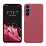 Husa Kwmobile pentru Samsung Galaxy A15 5G, Roz inchis, Silicon, KWM000021MH007C, Carcasa