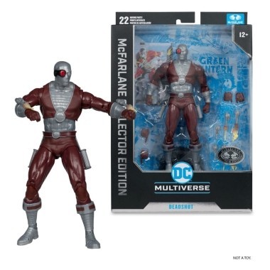 DC Multiverse McFarlane Collector Edition Figurina articulata Deadshot Chase 18 cm