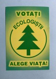 Calendar 2001 partidul ecologist