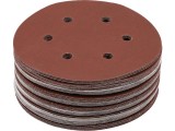 Set 50 Discuri Abrazive Velcro, 150Mm, 6 Gauri, P240