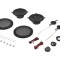 Set Difuzoare Auto 2 Căi Tweeter Woofer 130mm 100W