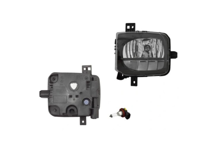 Proiector ceata cu lumini de zi Volkswagen T-Cross, 01.2019-, montare fata, stanga, H8+LED; cu bec; VALEO
