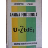ANALIZA FUNCTIONALA-L.V. KANTOROVICI, G.P. AKILOV-359477