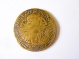 Rom&acirc;nia medalia ARPA:6 Ani de Muncă pentru Flota Națională Aeriană,Carol II 1927-1933,diametrul=35 mm