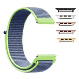 Curea material textil, compatibila Apple Watch 10, 42mm, Blue-Green