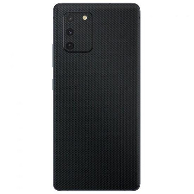 Set Folii Skin Acoperire 360 Compatibile cu Samsung Galaxy S10 Lite (Set 2) - ApcGsm Wraps Matrix Black foto