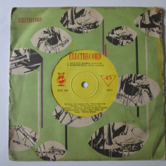 Vinil single 7'' Flavia Buref/Sincron/Alex Imre:Ascultă marea 1968