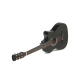 Chitara clasica din lemn 95 cm, Cutaway Country Black