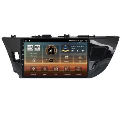 Navigatie dedicata cu Android Toyota Corolla 2013 - 2017, 4GB RAM, Radio GPS foto