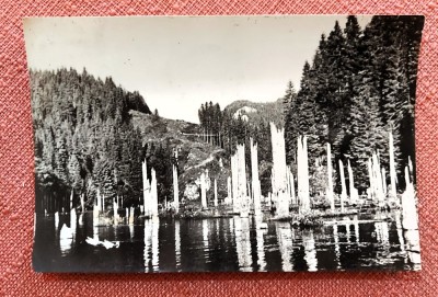 Lacul Rosu. Vedere - Circulata, 1957 foto