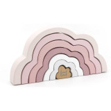 Label Label Rainbow Puzzle Cloud curcubeu pliabil Pink 1 buc