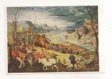 FA102 -Carte Postala- AUSTRIA - Pieter Bruegel - Heimkehr der Herde - Lunsthistoriches Mueum Wien, necirculata