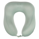Perna de Calatorie Anatomica Gri Taupe cu Spuma cu Memorie, Tropical Tucan, 27cm