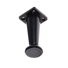 Picioare mobila, universale, reglabile, din plastic, negre, 100 mm, set 4 bucati