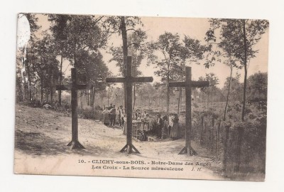 FV5-Carte Postala- FRANTA - Clichy sous Bois, Notre &amp;nbsp;Dame de anges, 1900-1920 foto