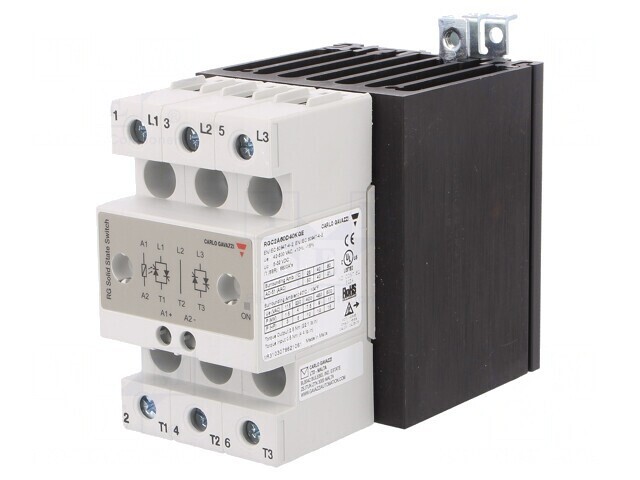 Releu semiconductor 40A 3-fazat 42-660VAC