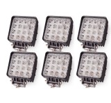 Комплект от 6 х LED проектор 48W car offroad 16 LED