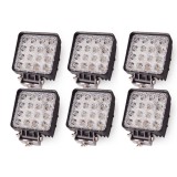 Комплект от 6 х LED проектор 48W car offroad 16 LED