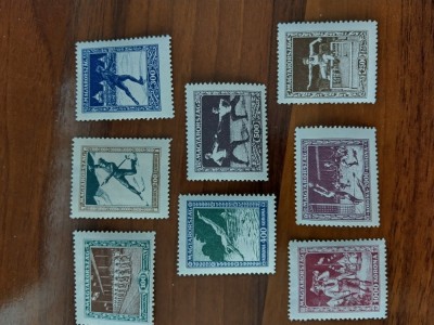 Serie timbre Ungaria 1925 foto