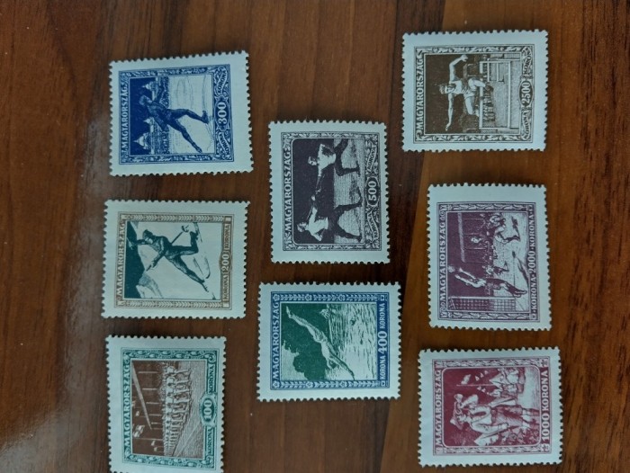 Serie timbre Ungaria 1925