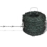 S&acirc;rma ghimpată, rolă s&acirc;rmă verde, 100 m