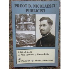 PREOT D. NICOLAESCU PUBLICIST - ALEX OPROESCU / SIMONA RATIU