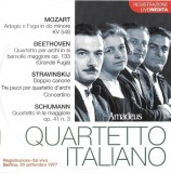 Wolfgang Amadeus Mozart, Ludwig van Beethoven, Igor Stravinsky, Robert Schumann, Quartetto Italiano - Berlino 20 Settembre 1977, CD