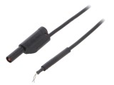 Cablu de măsurare 19A cu mufă banană 4mm