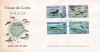 FILATELIE TEMATICA - PLIC TRISTAN DA CUNHA FCD TEMATICA PESTI BALENE, Fauna, Stampilat