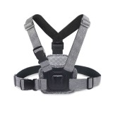 Suport piept GoPro ajustabil Asteroid GSM, gri, JX-002