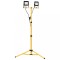 Gossi proiector led cu trepied, 2x30 w, alb cald