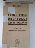 Principiile Dreptului Civil Roman - Nic.G. Nedelcu