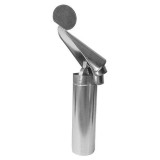 Coif pentru cos de fum 160 mm cu teava, otel DX51D, 0,5 m