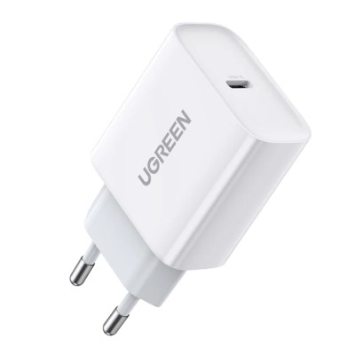 Incarcator retea tip C Quick Charge Ugreen, 60450, 20W, alb foto