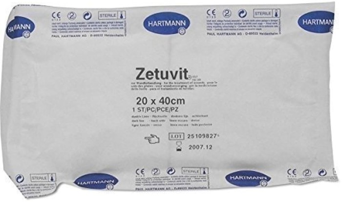 Pansament superabsorbant, ZETUVIT PLUS EXTRA steril, 20x40 cm, 1 bucata